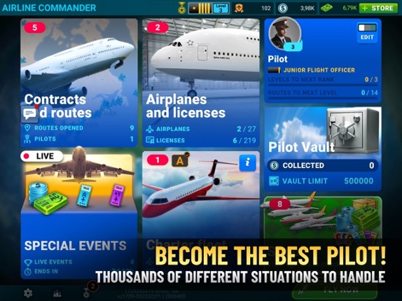 Airline Commander: Flight Game Image