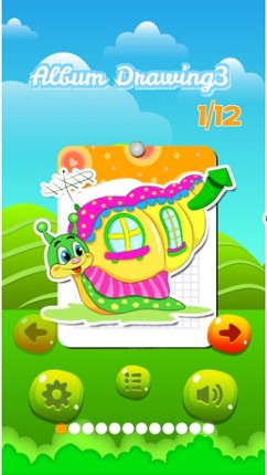 Animal Coloring Book Game for kid 2 to 7 years old screenshot