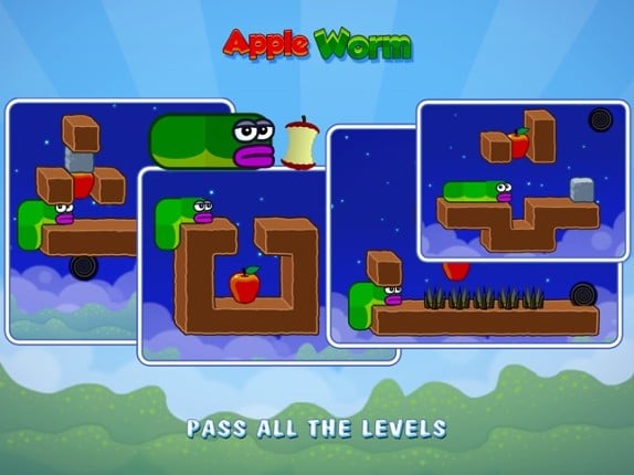 Apple Worm: Logic Puzzle screenshot