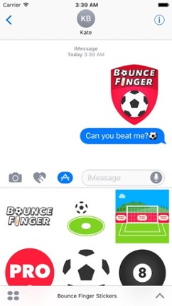 Bounce Finger Soccer screenshot