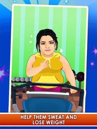 Celebrity Fit Race - running salon & fat jump-ing games! screenshot