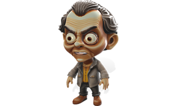 Friendly Fantasy & Quirky Zombie Characters Collection 3D Model screenshot