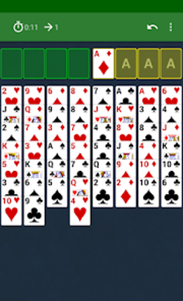 FreeCell screenshot