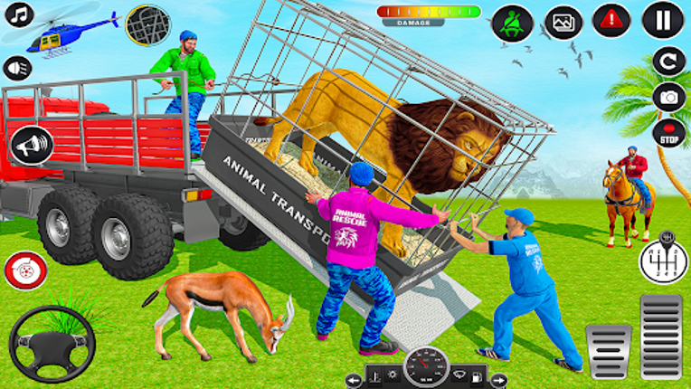 Animal Transports Truck Games screenshot
