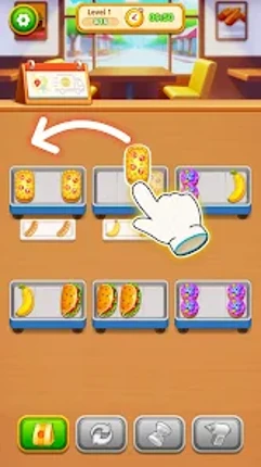 Grill Sort - Food Sort Games Image