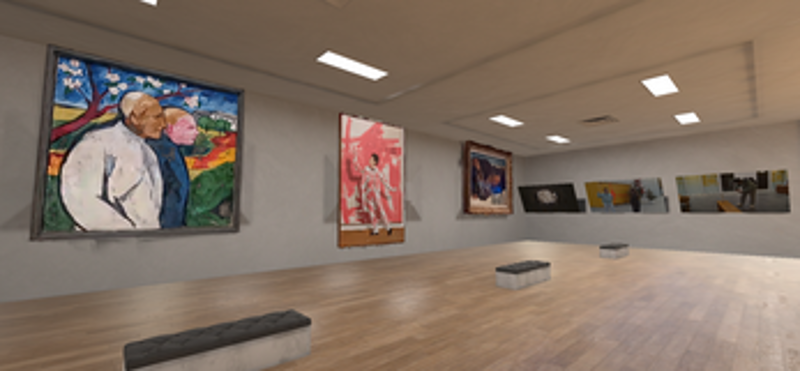Demo for Art Gallery Museum VR Using 3DGS screenshot