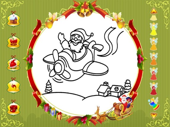 Kidoko Christmas Paint screenshot