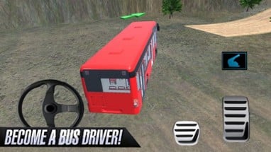 Mountain Bus Driving Lever Image