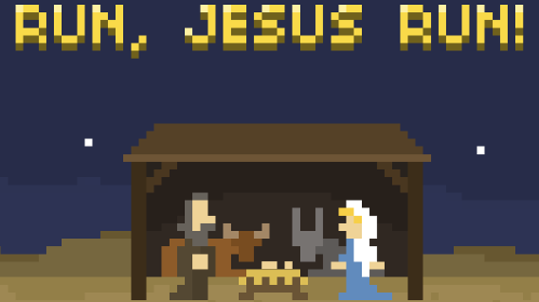 Run, Jesus Run! Game Cover