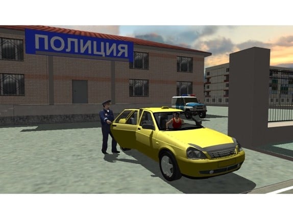 Russian Taxi Simulator 3D screenshot