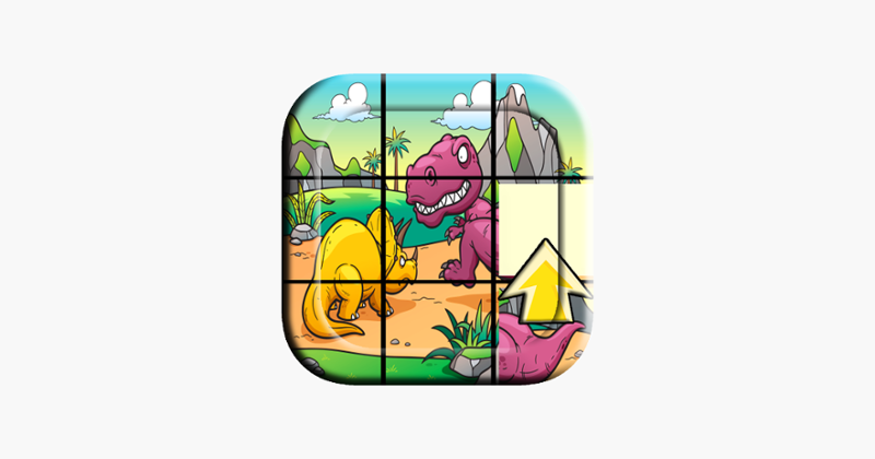 Sliding puzzle move classic Image