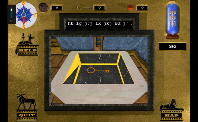 Tomb Typing screenshot
