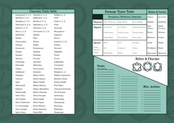 Vagrant Sun; a TTRPG Image