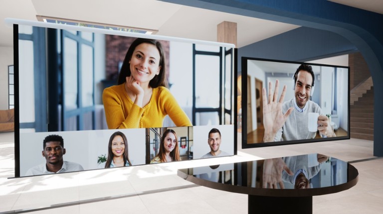 Virtual Presenter Room screenshot