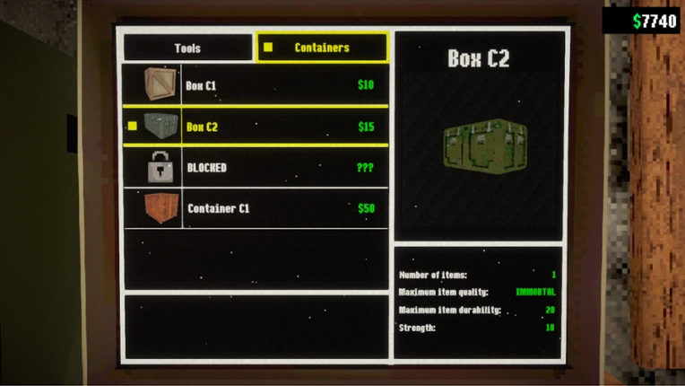 What's in the box? screenshot