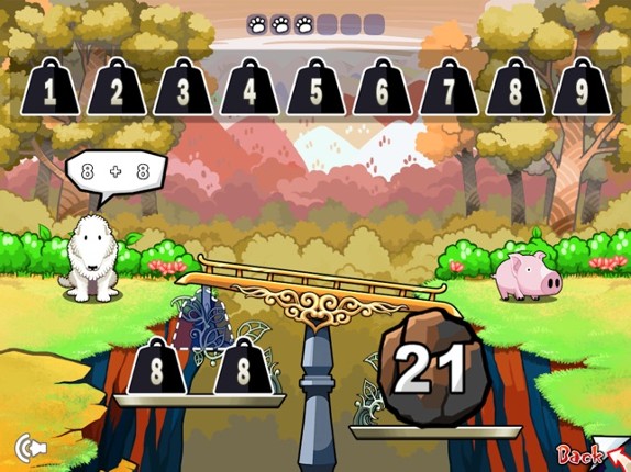 Animals Math Balance for Kids! screenshot
