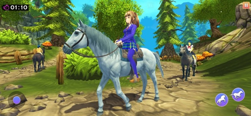 Anime Girl Life High School 3D screenshot