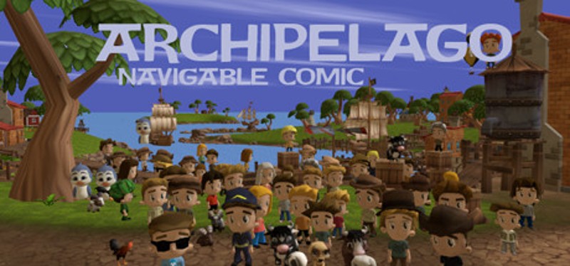 Archipelago: Navigable VR Comic Image