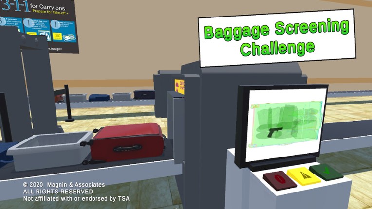 Baggage Screening Challenge screenshot