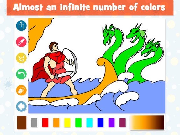 Coloring book for boys & girls. Coloring pages screenshot