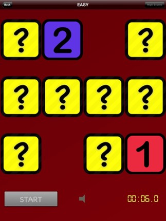 Colors And Numbers Matching Game Lite screenshot
