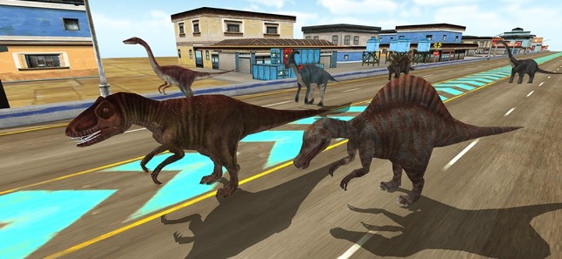 Dinosaur Racing Dino Games screenshot