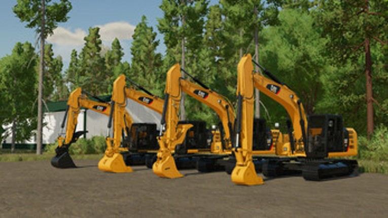 FS22 Cat 316E/F screenshot