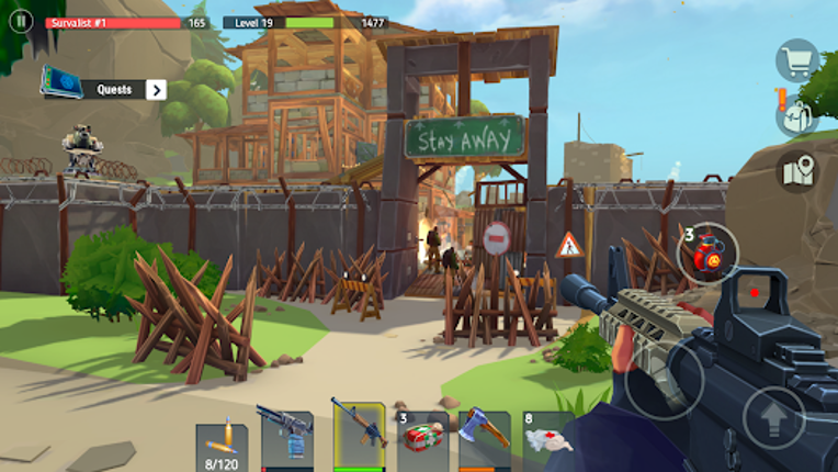 TEGRA: Zombie survival island screenshot