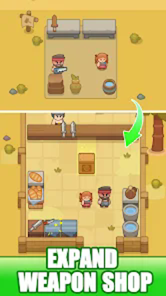 Idle Weapon Shop Tycoon screenshot