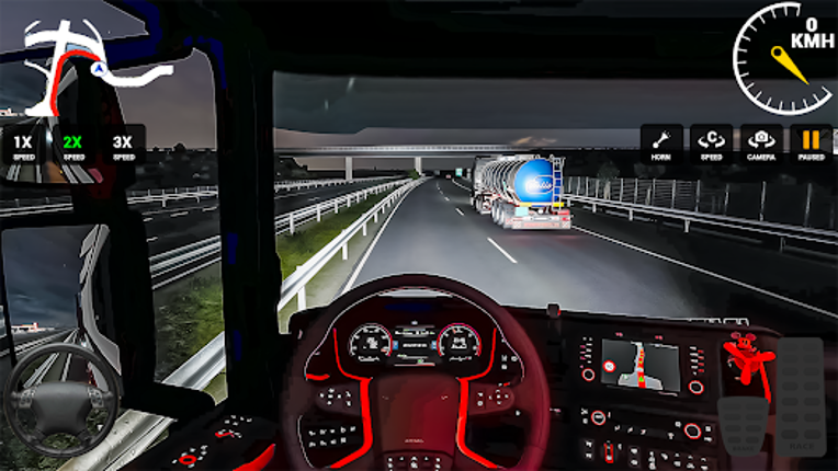 European Truck Driving Game screenshot