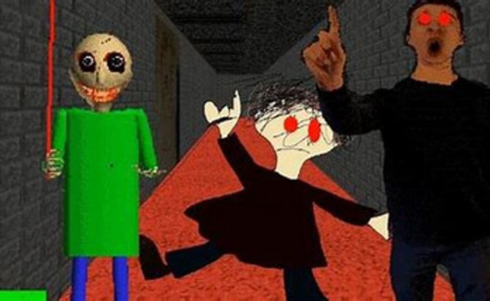 BALDi'S SUPER EXTRA SCARY BASiCS ANDROiD screenshot