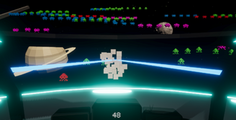 Space Invaders Effect Image