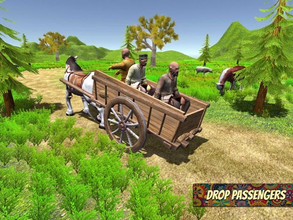 Horse Simulator Village Cargo Transport 2017 Image