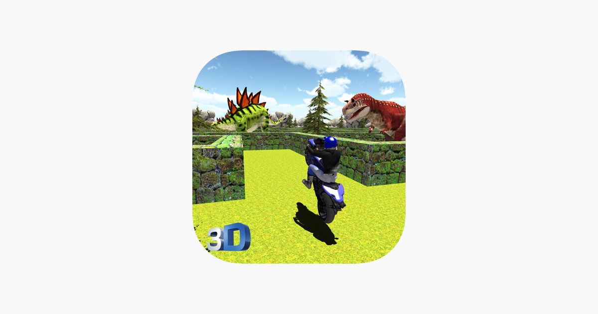 Games like Jurassic Dinosaur Maze Bike Rider 2016