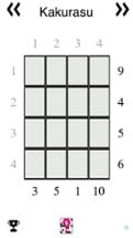 Kakurasu (Sudoku like Japanese Puzzle Game) Image