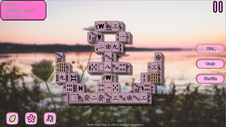 Lofi Mahjong screenshot