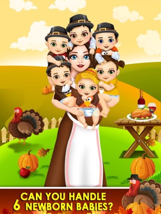 Mommy's Newborn Babies Salon- My Holiday New Baby Make-Up & Little Girl Makeover Games for Kids screenshot