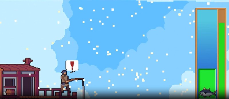 Pixel fish screenshot