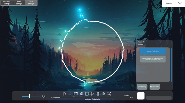 Powelus's Audio Visualizer screenshot