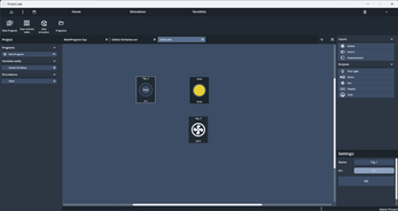 PROTOCODE - Visual PLC Language Editor Image