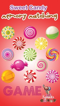 Sweet Candy Memory Matching Game Kids Toddlers Image