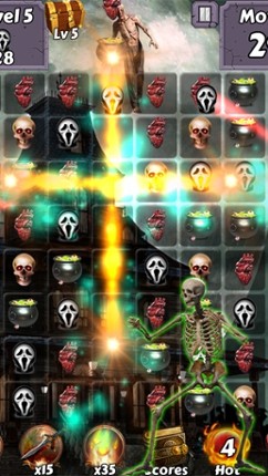 Zombie Mania Halloween World - Free puzzle games for trick or treat screenshot