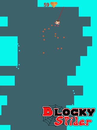 Blocky Spider - Free 3D Tower Blocks Addictive Endless Game screenshot