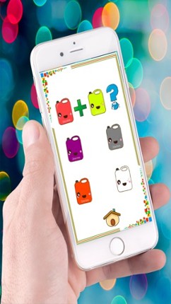 Color mixing learning games for kids ages 8 and 9 screenshot