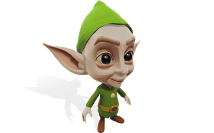 Friendly Fantasy & Quirky Zombie Characters Collection 3D Model screenshot