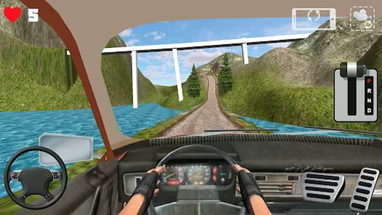 Mountain Road Car Driving Game screenshot