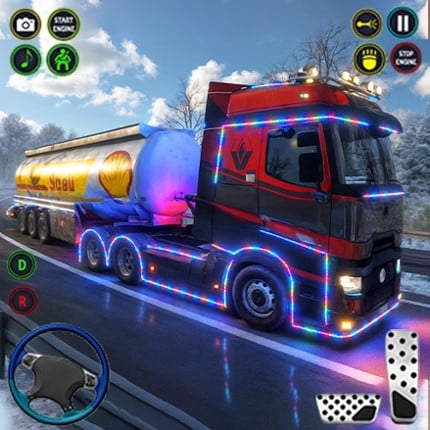 Oil Tanker Transport Game 3D Image