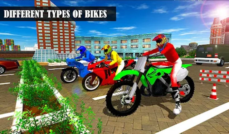 Bike Parking Moto Driving Game screenshot