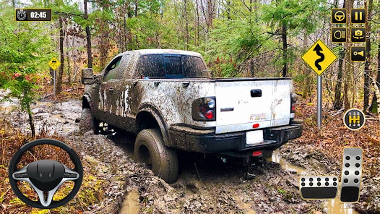 Pickup Transport Truck Driver Image