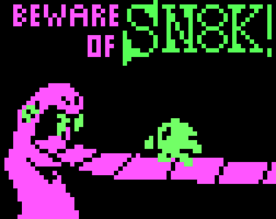 Beware of Sn8k! Game Cover